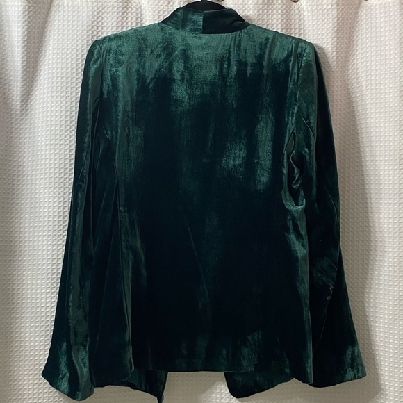 W&W ONCE LOFT Velour Fluid Blazer - Picture 5 of 5